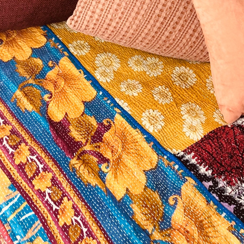 Sundance handmade R-OOAK Gudari One of a Kind Quilt